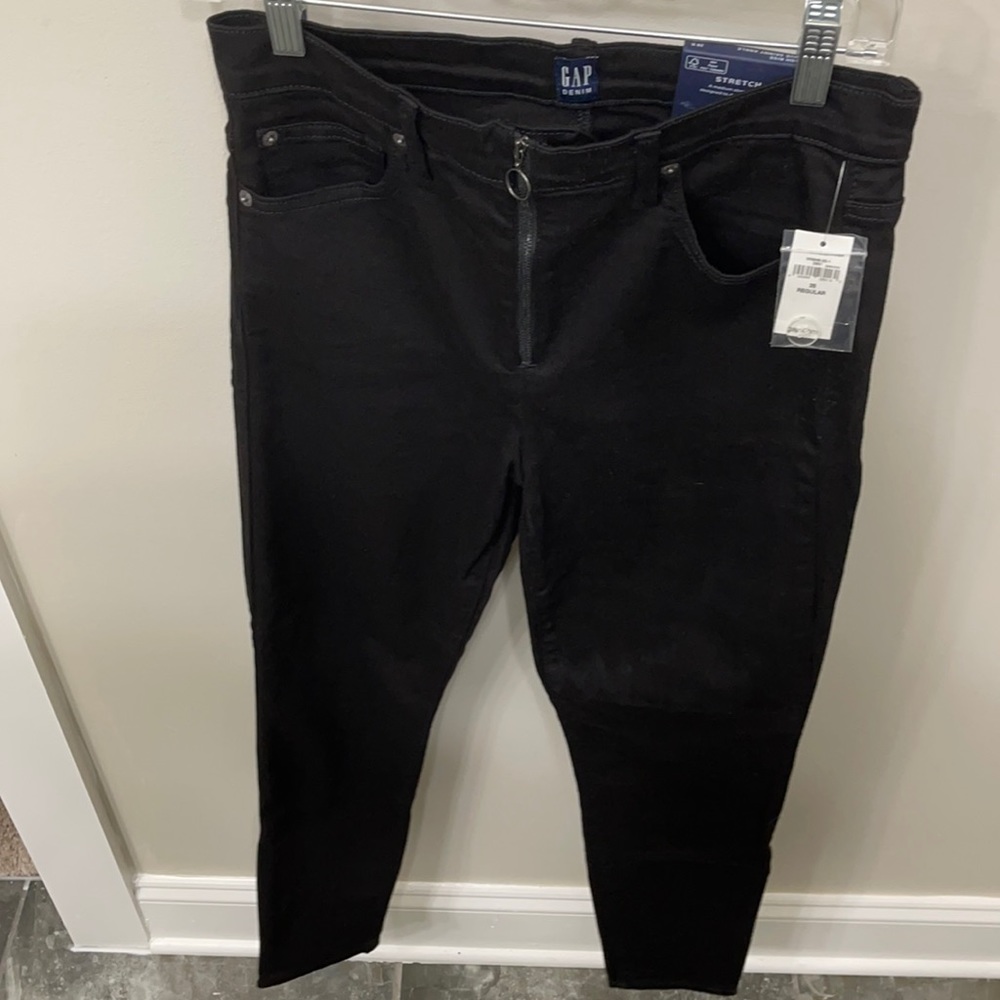 High rise true skinny ankle